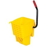 Rubbermaid FG612788 Side Press Wringer for WaveBrake Mop Buckets, 12 - 32 oz Capacity, 13 Length x 13 Width x 27 Height, Yellow