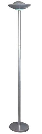 Traditional Simple Halogen Floor Lamp- Silver