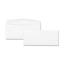 Quality Park 21330 Quality Park Park Ridge Embossed Window Envelopes, #10, White, 500/Box