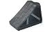 Rubber Wheel & Tire Chock 10-1/2" L X 4-1/2" W X 7" H