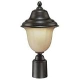 15-3/4-Inch Fluorescent Outdoor Post Light