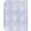 25 Ultra Pro 9 Pocket Page Protectors Fits 3-ring Binder for Baseball and Other Sports Cards!