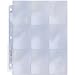 25 Ultra Pro 9 Pocket Page Protectors Fits 3-Ring Binder for Baseball and Other Sports Cards!