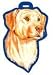Yellow Labrador Retriever Luggage Tag