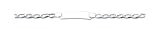 Sterling Silver Polished Engraveable Childrens ID Bracelet - 5.5 inch