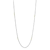 make a necklace holder Mizuki Oxidized Silver Chain