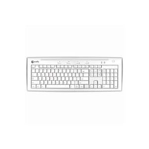 Macally iKeyslim Hi-Speed USB 2.0 Slim Keyboard with Two USB Ports