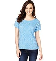 Pure Cotton Puff Print T-Shirt