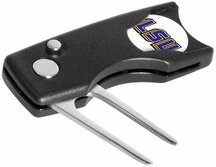 Louisiana State Tigers Spring Action Divot Tool With Golf Ball Marker Of 2)