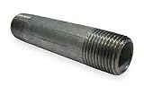 Power First 1UGW7 Nipple, Rigid Conduit, 1/2In, 4In Length