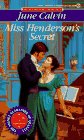 Miss Henderson's Secret (Signet Regency Romance, Ae 8285)