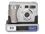 HP PhotoSmart 935 - Digital camera - compact - 5.3 Mpix - optical zoom: 3 x - supported memory: MMC, SD