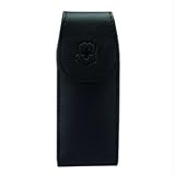 Victorinox 33256 Large Pocketknife Clip Pouch, Leather, Black