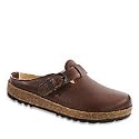 Haflinger Kim Moose Leather Buckle Clog