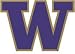 SD68702 University of Washington W Holographic Decal