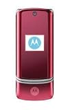 Review Motorola  / Motorola K1 KRZR Pink Mobile Phone on Orange PAYG