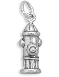 Sterling Silver Fire Hydrant Charm