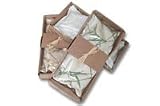 Organic Cotton Eye Pillow - Golden Twig Sateen Cover