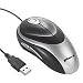 Targus Wired Ergo Mouse - Mouse - optical - 5 button(s) - wired - USB - black, silver
