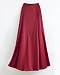Satin Skirts | Pleated Skirts | A-Line Skirts | Straight Skirts - Satin Skirt (misses 16 SCARLET)