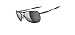 Oakley Mens Crosshair OO4060-03 Iridium Oval Sunglasses,Matte Black Frame/Black Iridium Lens,one size