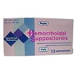 Hemorrhoidal Suppositories - 12 Ea