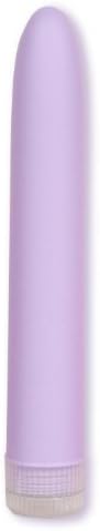 New Waterproof Body-Safe 7inch Velvet Touch Vibe, Lavender