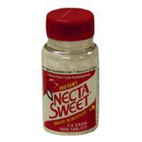 Necta Sweet Saccharin Sugar Substitute 0.25 Grain Tablets - 1000 Each