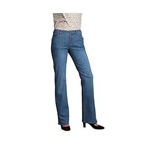 Ladies Regular Stretch Boot-cut Jeans