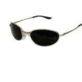 AV5 Aviator Sport Sunglasses Spring Hinge Gunmetal Smoke Lens