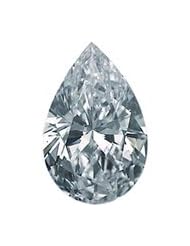 0.90 Carat Pear Brilliant Diamond SI2 Clarity, H Color - GIA Report #13664453