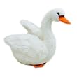 Elegant White Swan Plush Toy 13"