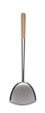 Joyce Chen 15-3/4-Inch Stainless Steel Wok Spatula with Maple Wood Handle