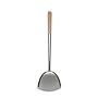 Joyce Chen 15-3/4-Inch Stainless Steel Wok Spatula with Maple Wood Handle
