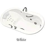 Whirlpool Tub by Kohler - K-1338-H2 in Biscuit