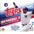 2011 Topps 1 Baseball box (10 pk/50 cd JUMBO)