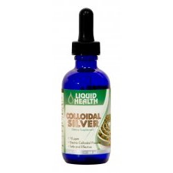 Colloidal Silver Drops by Liquid Health - 2 Ounces ( Multi-Pack)