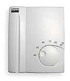 Dayton 1UHE8 Line V T-stat, Electronic, Heat, White, SPST