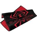 Black Widow Loomed Towel