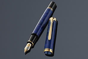 Pelikan Souveran 800 Blue O' Blue SE Fountain Pen - Blue, Medium Nib 982181