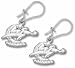 Washington Wizards Sterling Silver Dangle Earrings title=