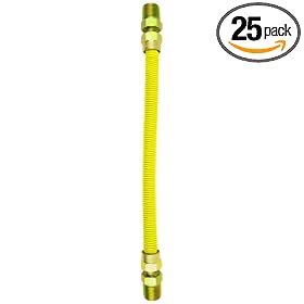 Buy Aviditi 22850-25AVI Stainless Steel Gas Connector, 3 8-Inch ID 1 2-Inch MIP by 1... by Aviditi now!