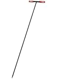 Bully Tools 99204 Soil Probe with Steel T-Style Handle and Sharpened Tip, 60-Inch