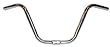 Wald 870 Hi-Rise Cruiser Bike Handlebar (24.5-Inches Wide, Chrome, 9.5-Inch Rise)