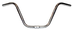Wald 870 Hi-Rise Cruiser Bike Handlebar (24.5-Inches Wide, Chrome, 9.5-Inch Rise)