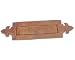 Hammered Letter Plate Rusty Iron