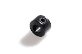 Shaft Collar Set Screw Type Black Oxide Finish Steel 1/8 ID x 3/8 OD