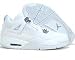 Nike Air Jordan IV retro White / Met Silver