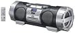 JVC RV-NB10B Kaboom Boombox with Guitar/Mic Input and Wireless FM Transmitter, Black