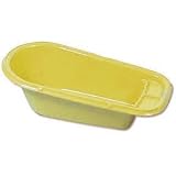 Yellow Plastic Infant Bath Tub by Juvenile Solutions